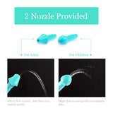 Waterpulse Neti Pot – accessoires adaptés adultes et enfants pour un rinage confortable.