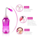 Waterpulse Neti Pot design professionnel améliorant l’expérience de rinçage nasal.