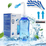 Waterpulse neti pot rinage sinus, séance de rinçage douce et efficace.