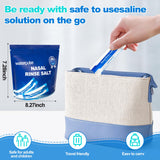 Waterpulse sachets saline confort pour le rinçage nasal.