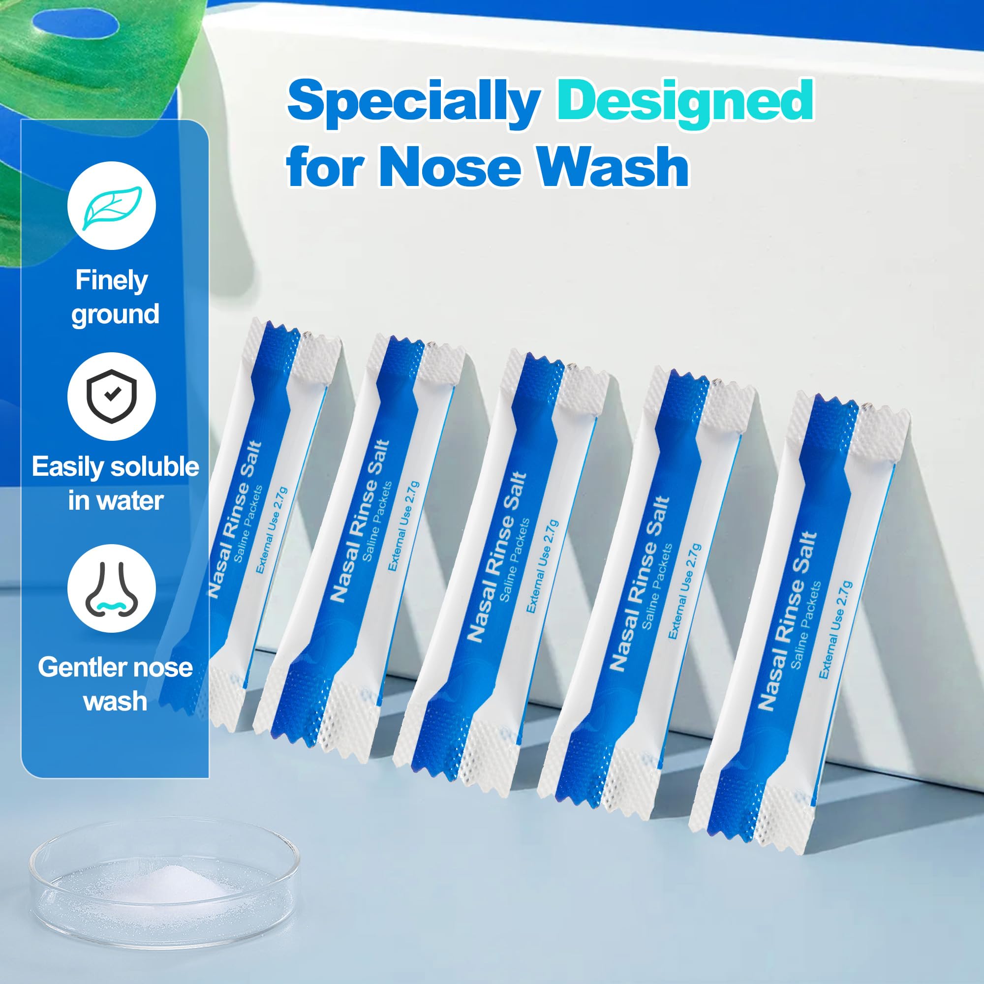 Waterpulse sachets saline utilisation rapide et sans effort.