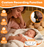 Watfal enceinte bruit blanc boutons surélevés et verrouillage pour une utilisation sûre