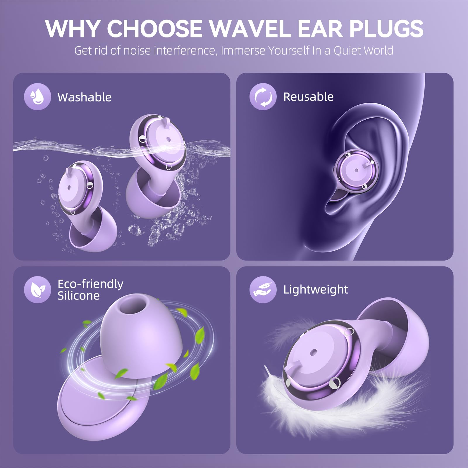 Matériau ABS durable avec bouchons lavables pour une hygiène simple.
