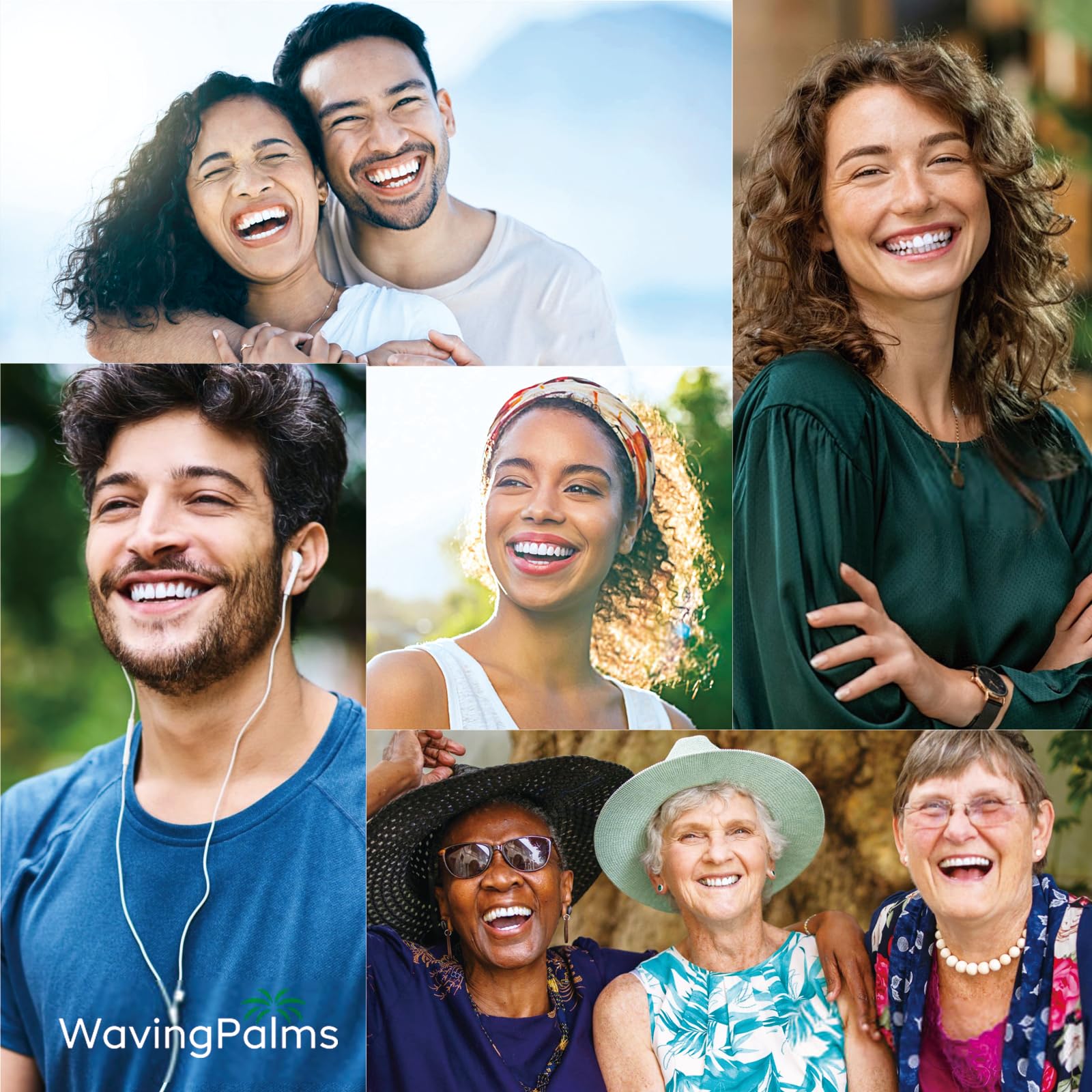 Résultats progressifs possibles avec une utilisation régulière de Waving Palms.
