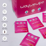 WayWeWipe lingettes individuellement emballées: pratique nomade et hygiène rapide.