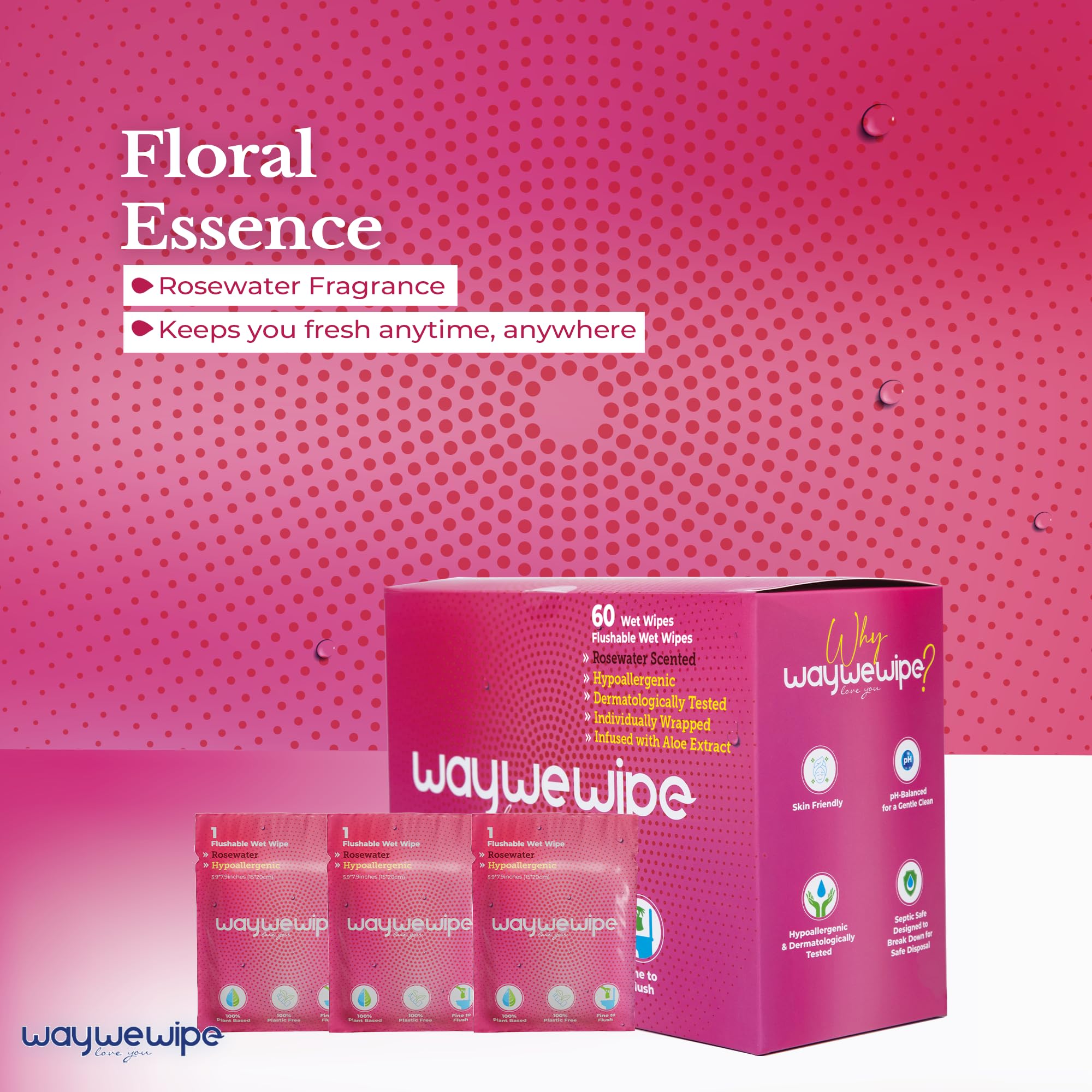 WayWeWipe septique-compatible: utilisation sûre avec les fosses septiques.
