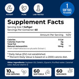 We Like Vitamins Astaxanthine 10 mg, gélules molles faciles à avaler au quotidien