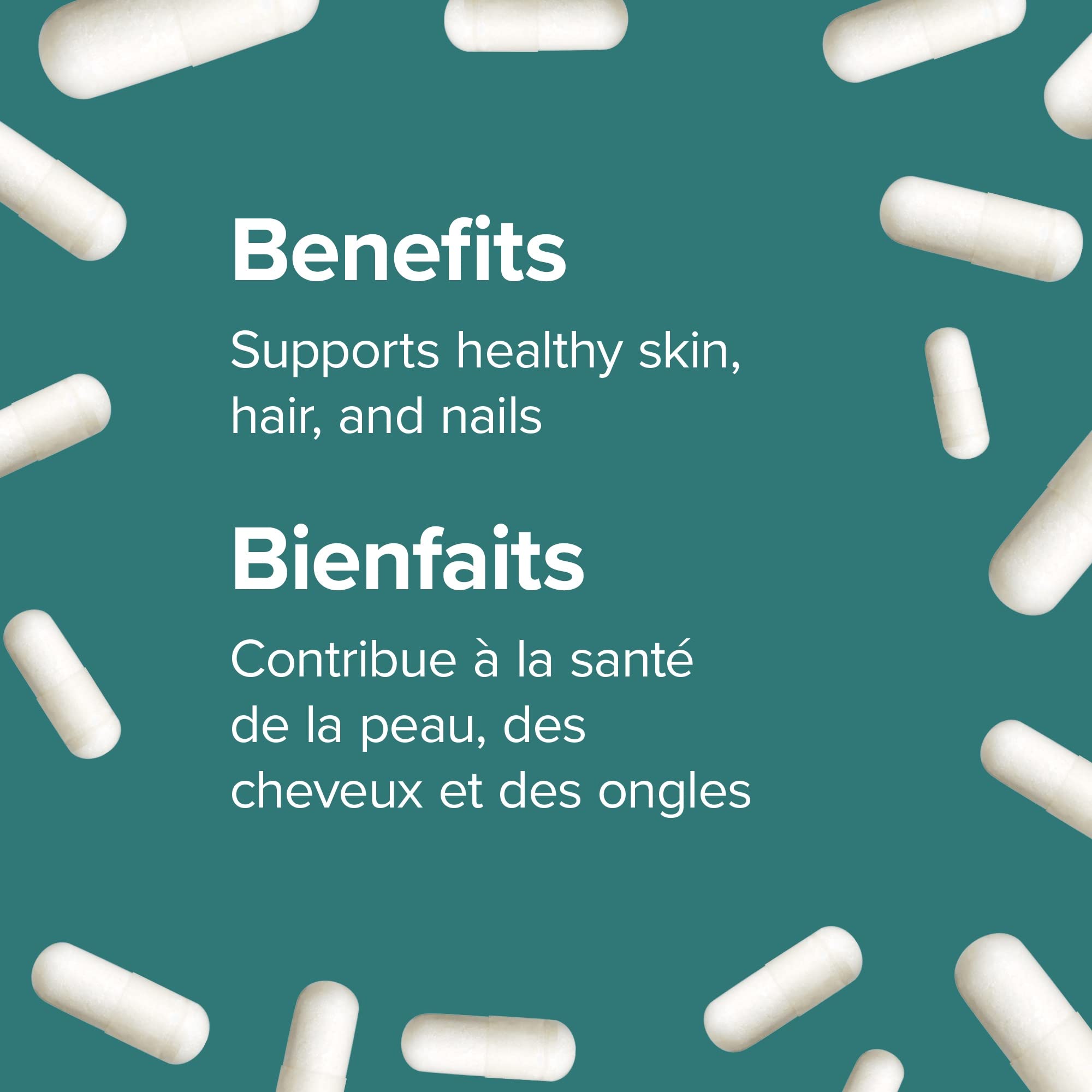 Biotine Webber Naturals, soutien potentiel à l'énergie et vitalité.