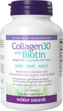 Webber Naturals Collagen30 emballage prêt pour intégration dans votre routine beauté.