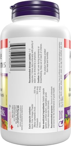 Webber Naturals Vinaigre de cidre capsules – facile à intégrer dans votre routine.