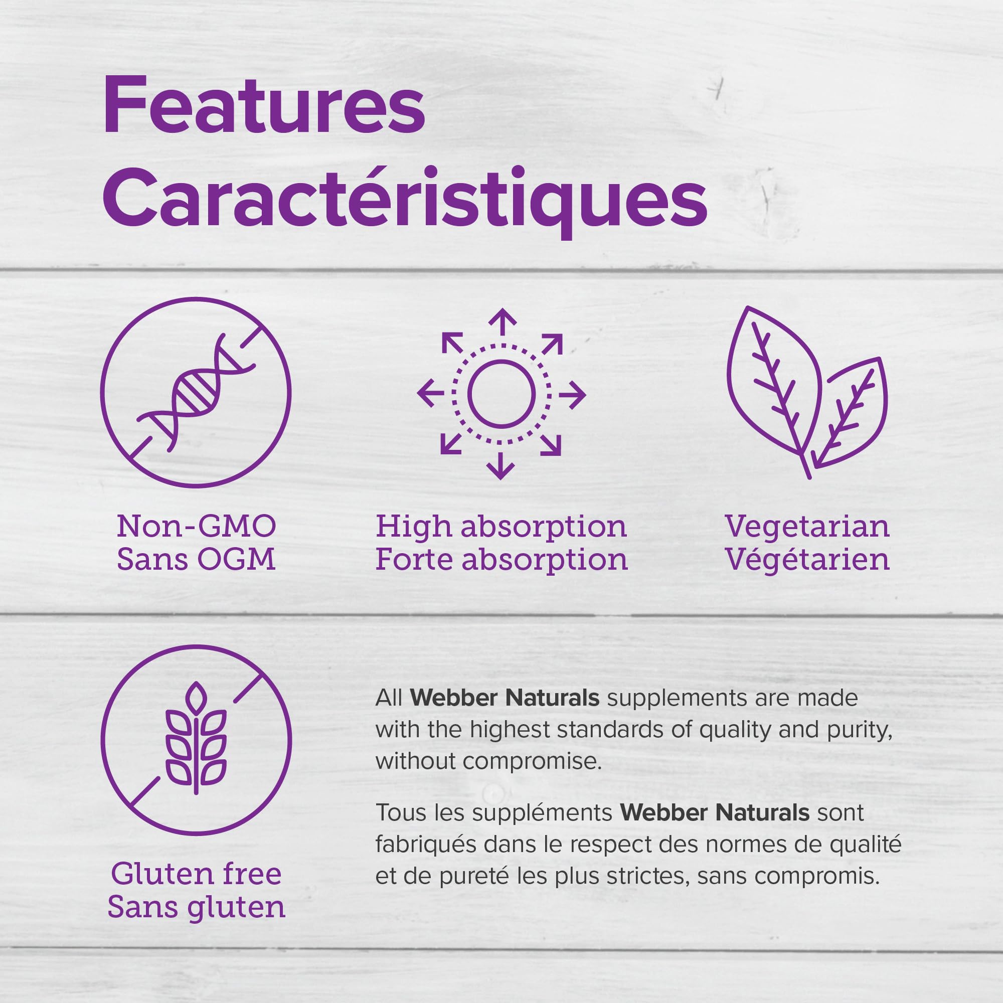 Webber Naturals femmes 50+ multi – soutien-os : contribue potentiellement à la solidité des os.