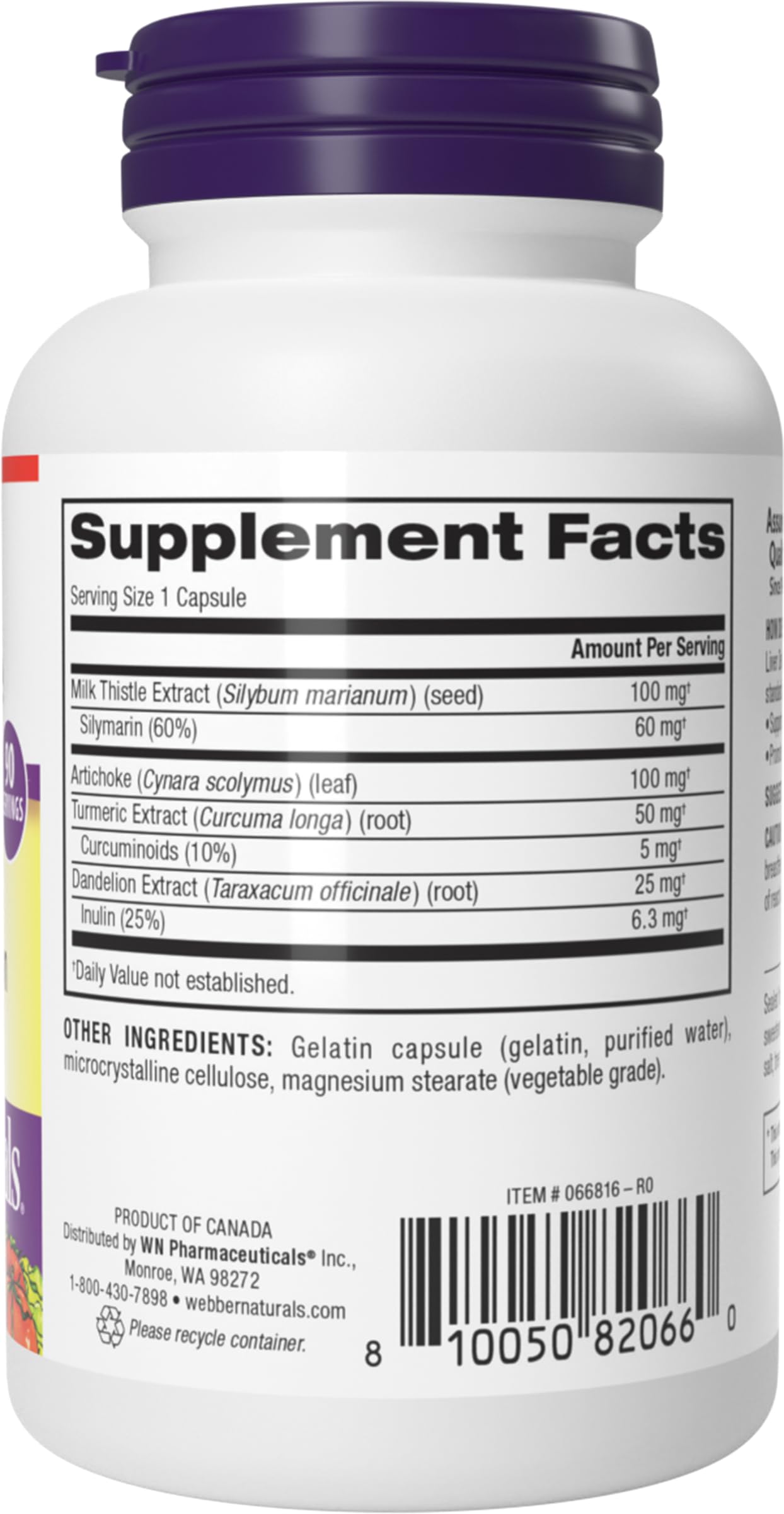 Formulation sans lait et sans gluten Webber Naturals — convient à divers régimes