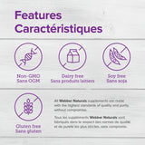 Webber Naturals Gélules Bleuet 500 mg – capsule facile à ingérer