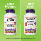 Webber Naturals K2 MK7 - Logo qualité 1948 rappelant l'engagement de la marque.