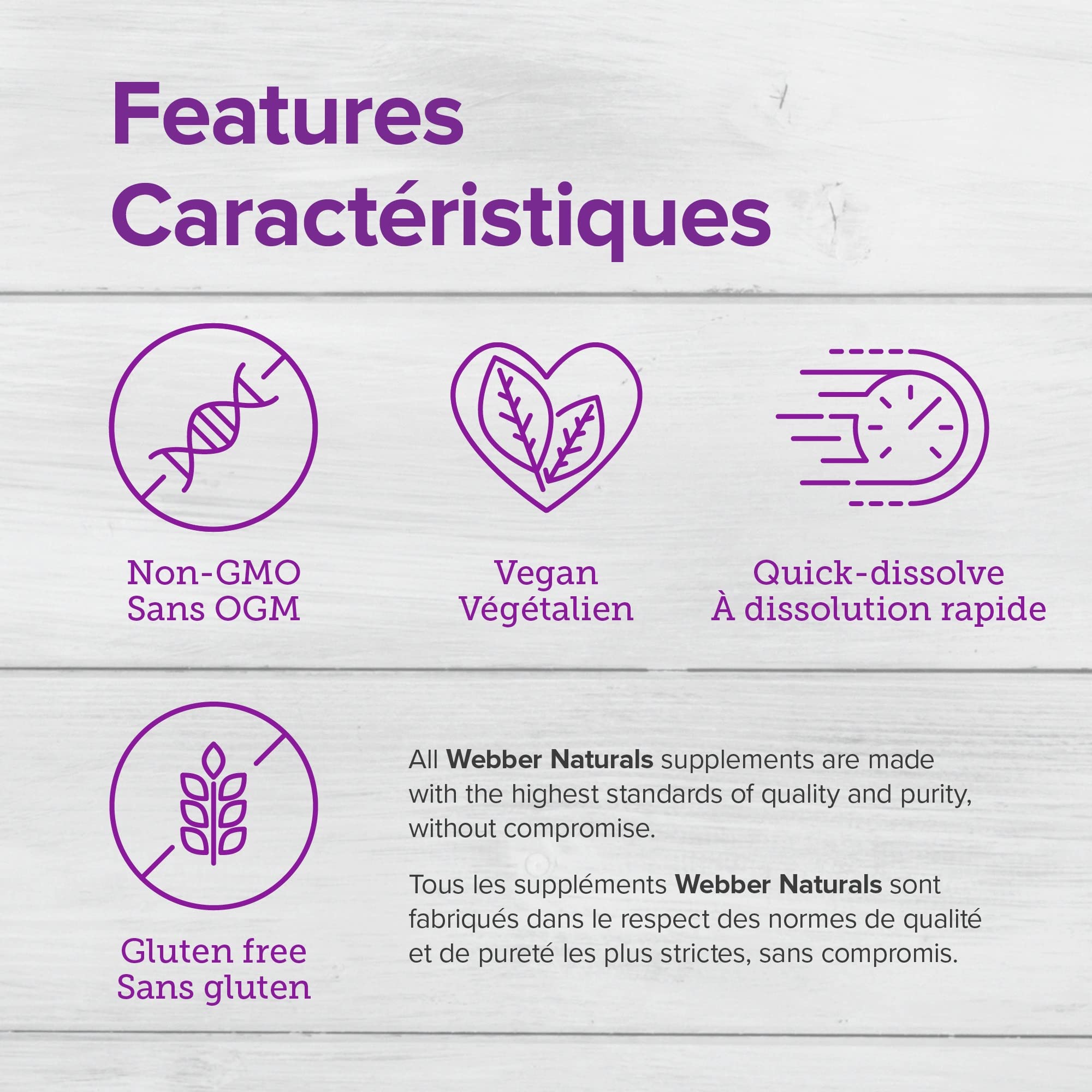 Webber Naturals Fibre4 mélange-dans-boisson contribue à une routine digestive régulière