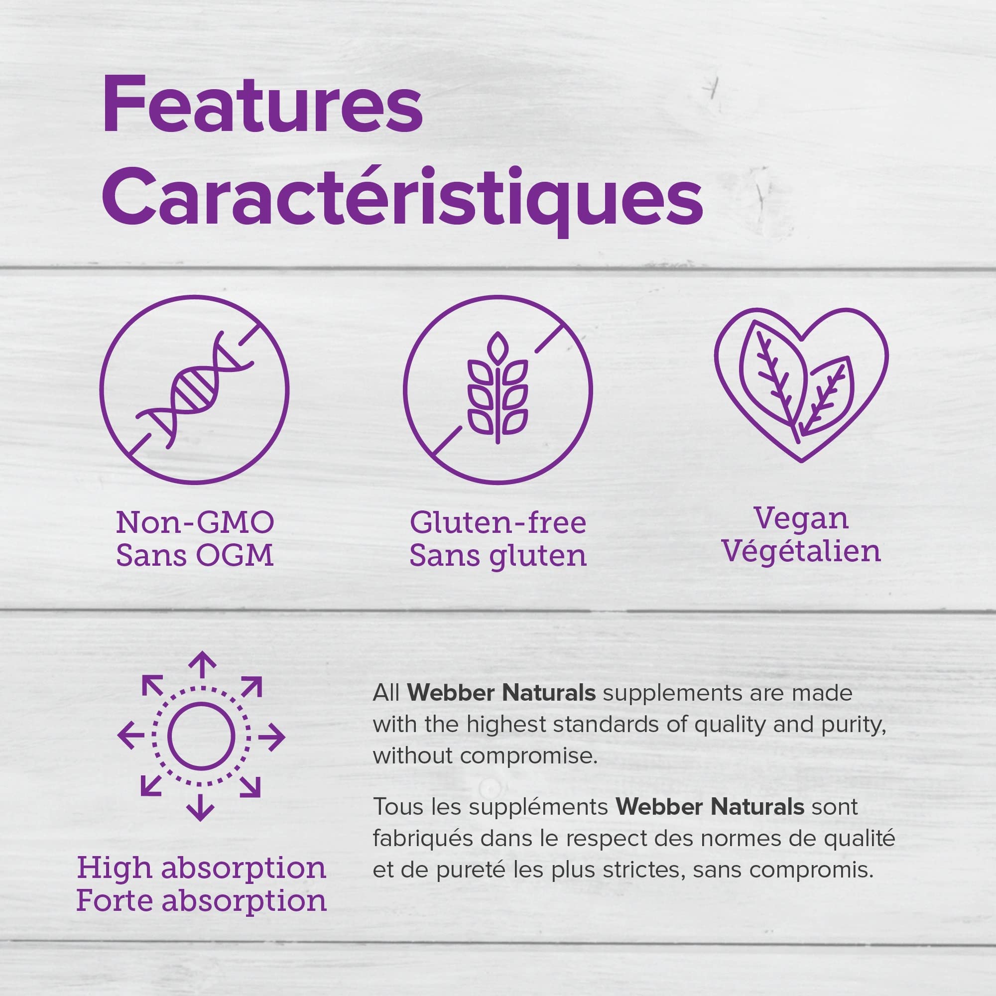 Webber Naturals Zinc Citrate 50 mg, tablettes adultes: adaptées aux adultes recherchant un apport quotidien.