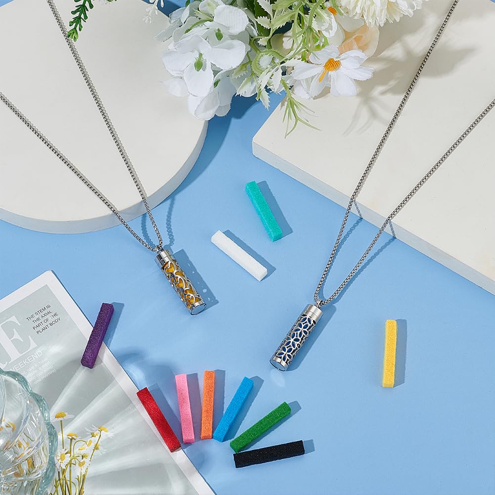 WEBEEDY cadeau collier diffuseur pour femmes et hommes, idéal pour anniversaires.