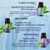 Wecona arôme agrumes huiles essentielles, diffuseur prêt à créer une ambiance lumineuse.