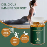 Ingrédients WEEM: vitamine C, zinc et échinacée pour soutenir naturellement.