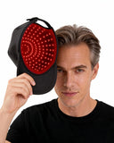 Casquette WEETALL Lumière Rouge avec batterie 2000mAh pour une utilisation sans fil pratique.