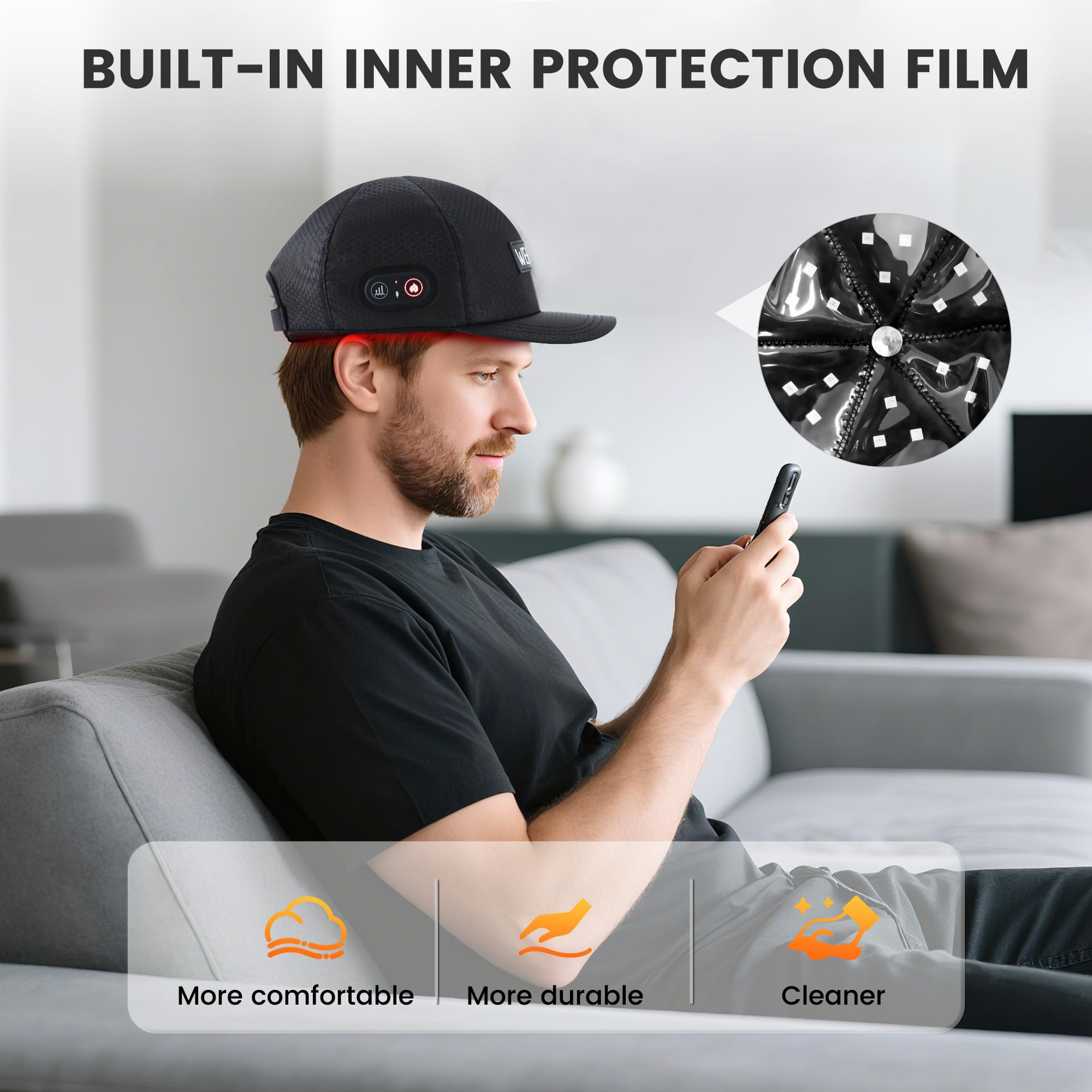  WEETALL Contrôle intuitif pour tous les utilisateurs du casque.