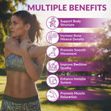 Weevit Calcium Gummies: texture gélifiée agréable, idéale pour une routine quotidienne.
