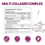 Weevit Collagen Peptides gélules pour cheveux et ongles renforcés.