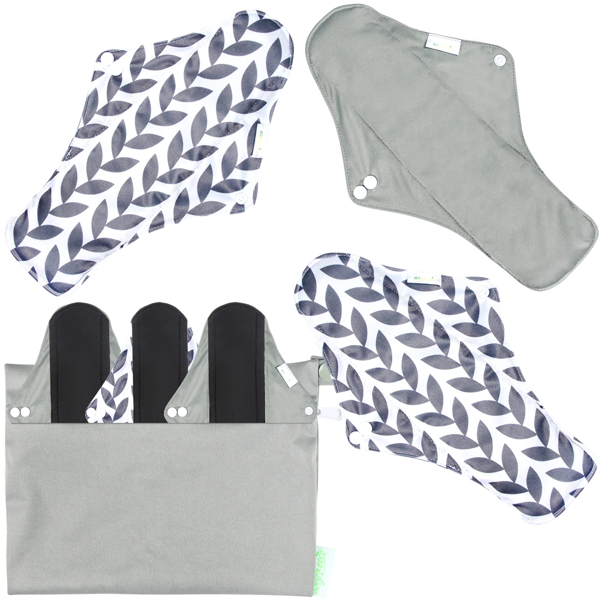 Wegreeco serviettes réutilisables ensemble six offrant confort durable et économie.
