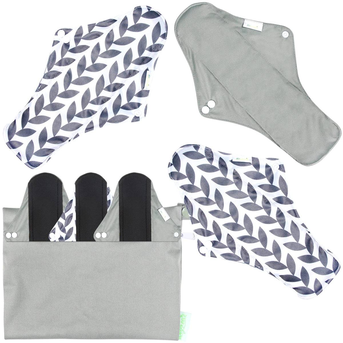 Wegreeco serviettes réutilisables ensemble six offrant confort durable et économie.