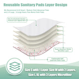 Wegreeco couche intérieure charbon douce et absorbante pour une sensation confortable.