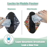Wegreeco couche microfibre intermédiaire ultra-absorbante.