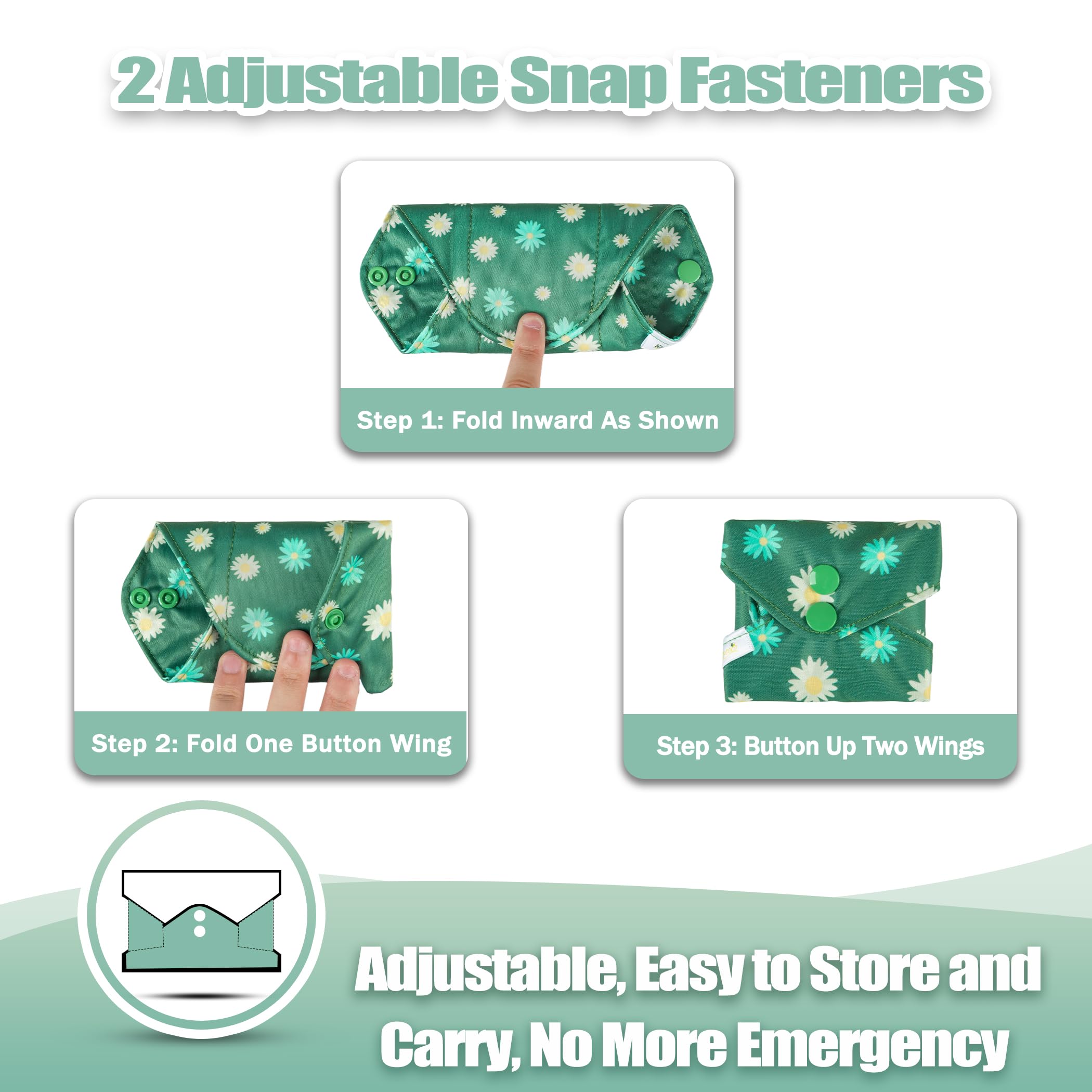 Mini sac humide Wegreeco, rangement pratique lors de vos déplacements.