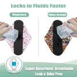 Wegreeco fermeture à snaps double assure un maintien sûr autour des sous-vêtements.