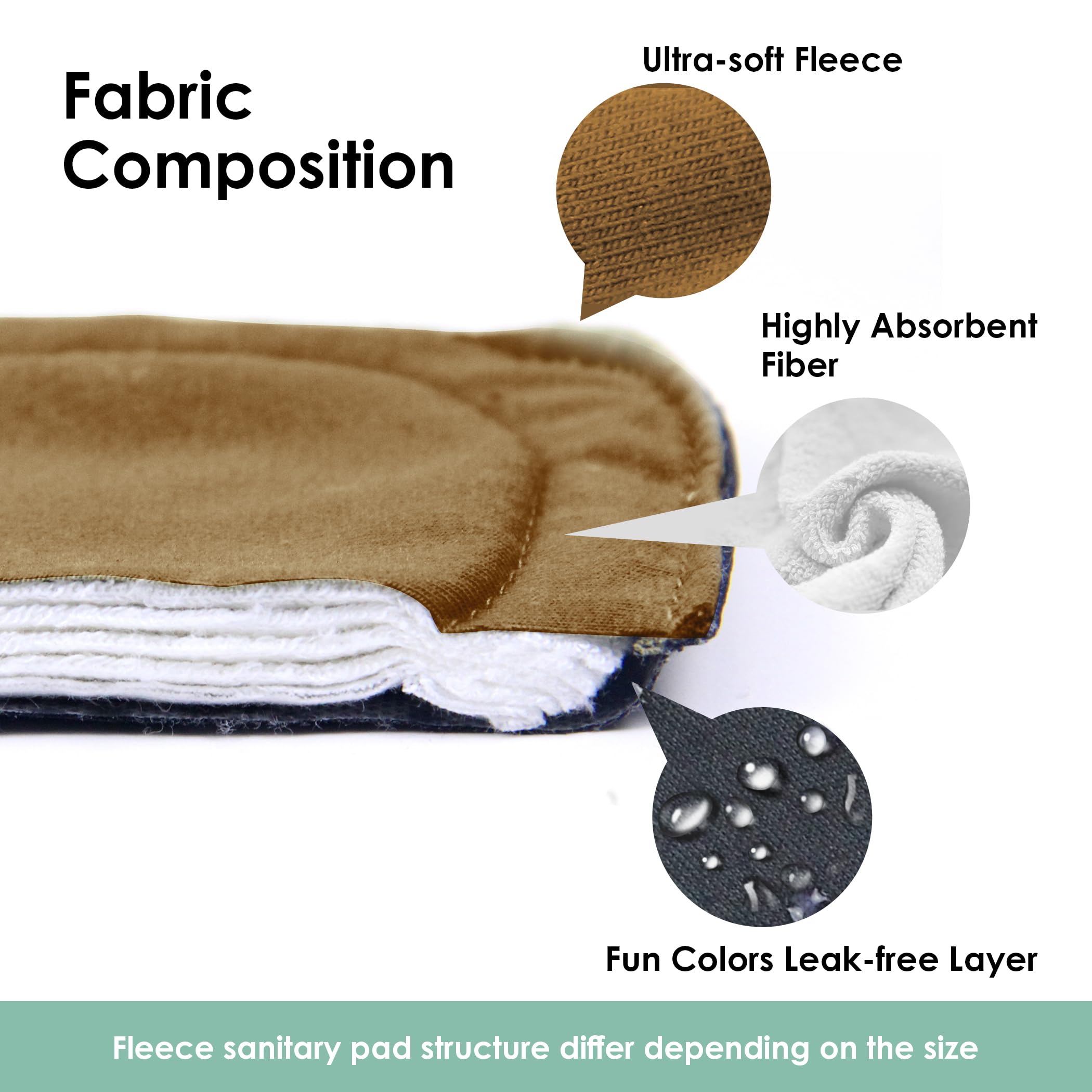 Wegreeco points silicone antidérapants assurent le maintien sur la culotte.