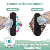 Wegreeco microfibre absorbante, surface qui reste au sec.