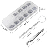 Weico vis inox minuscule : durables pour réparations délicates.