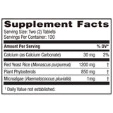 Weider Phytosterols Plus – comprimés, utilisables dans le cadre d'un mode de vie sain