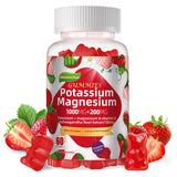 Gommes Potassium Magnésium Wekannufod – bouteille visible et pratique au quotidien.