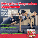 Gommes fraise Wekannufod Potassium Magnésium – saveur agréable et facile à mâcher
