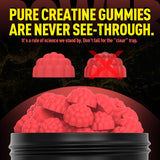 Gomme fraise sans sucre Wekannufod, plaisir léger pour l’effort