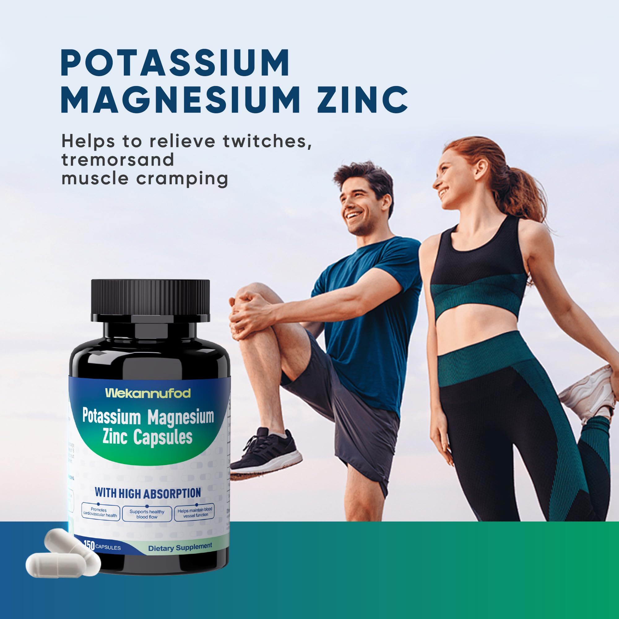 Emballage protecteur Wekannufod Potassium-Magnesium, protection et fraîcheur.