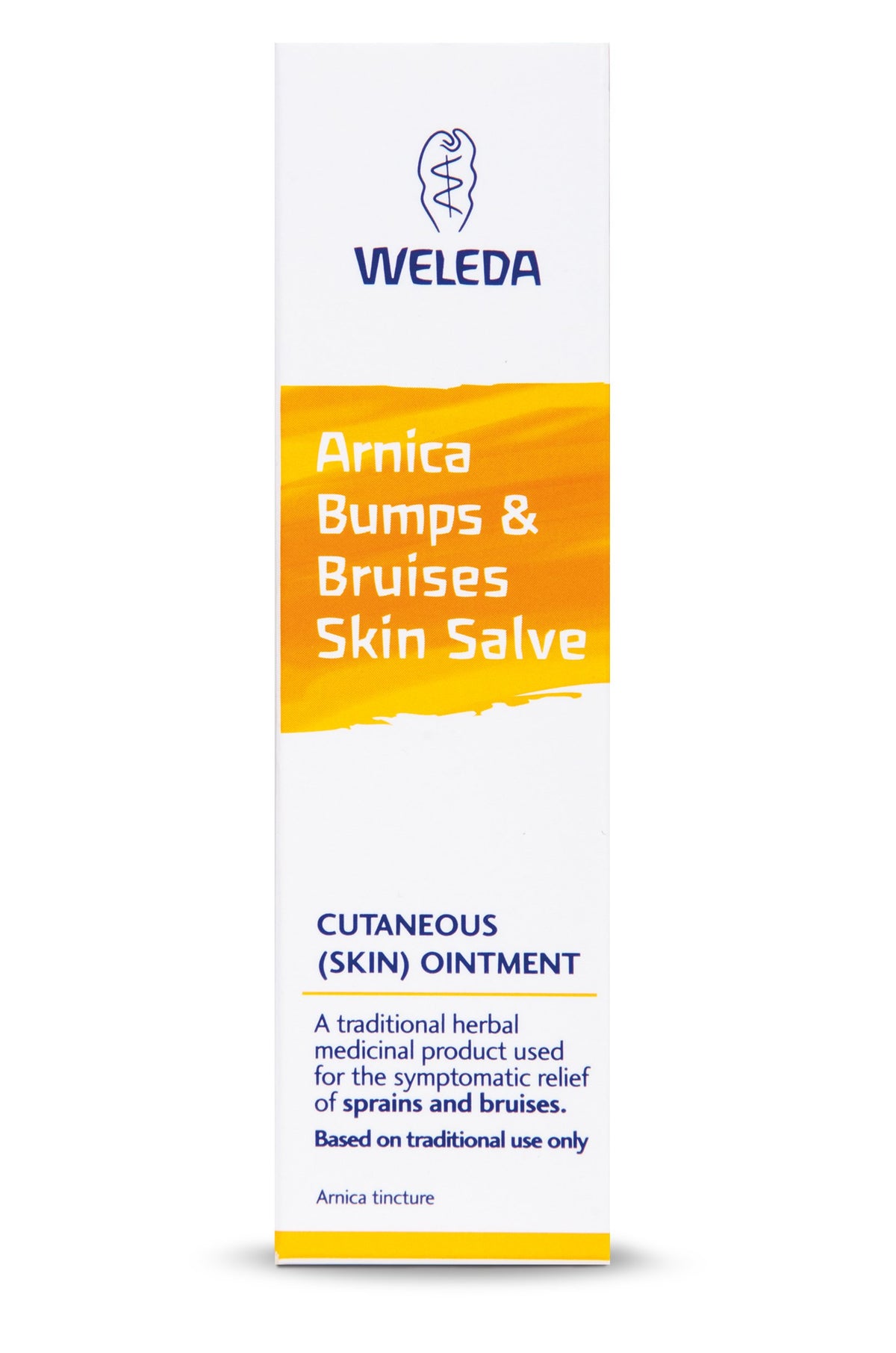 Weleda Baume Arnica en pot 25 g prêt à atténuer les ecchymoses.