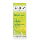 Weleda Citrus Déodorant, pompe non-aérosol pour une application douce.