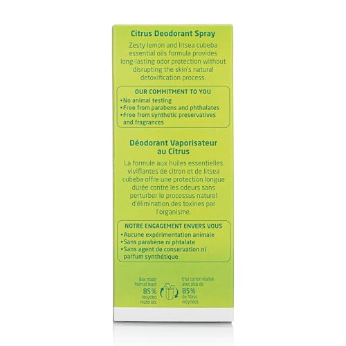 Weleda Citrus Déodorant, sans aluminium, choix en toute confiance.