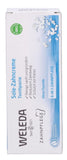 Weleda dentifrice au sel naturel, utilisation quotidienne et brossage recommandé.