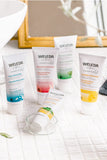 Weleda Ratanhia dentifrice, routine brossage, affirme une bouche fraîche et sans plaque.