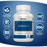 Well of Life Omega-3 – absorption élevée: principes actifs bien assimilés grâce à la forme capsule