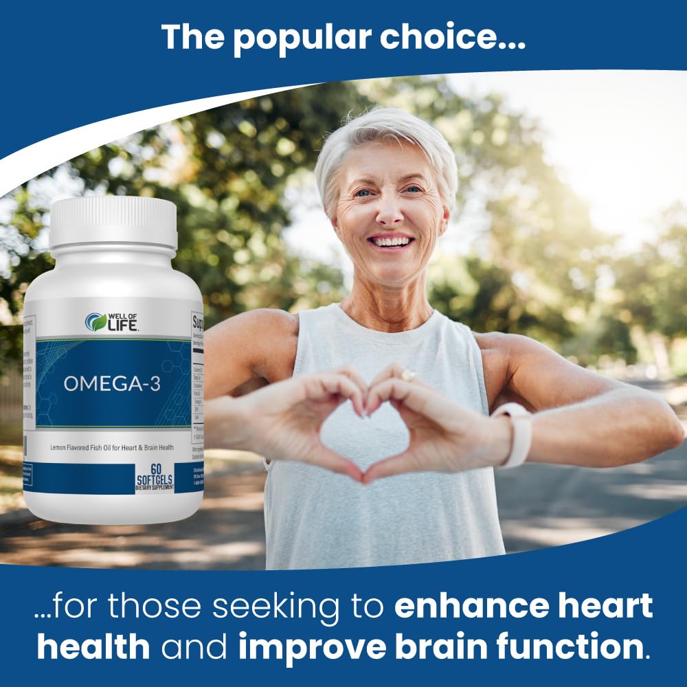 Well of Life Omega-3 – fabrication USA: produit fabriqué aux États-Unis