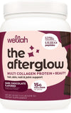Wellah Afterglow, bouteille 30 portions, pratique pour la routine quotidienne.