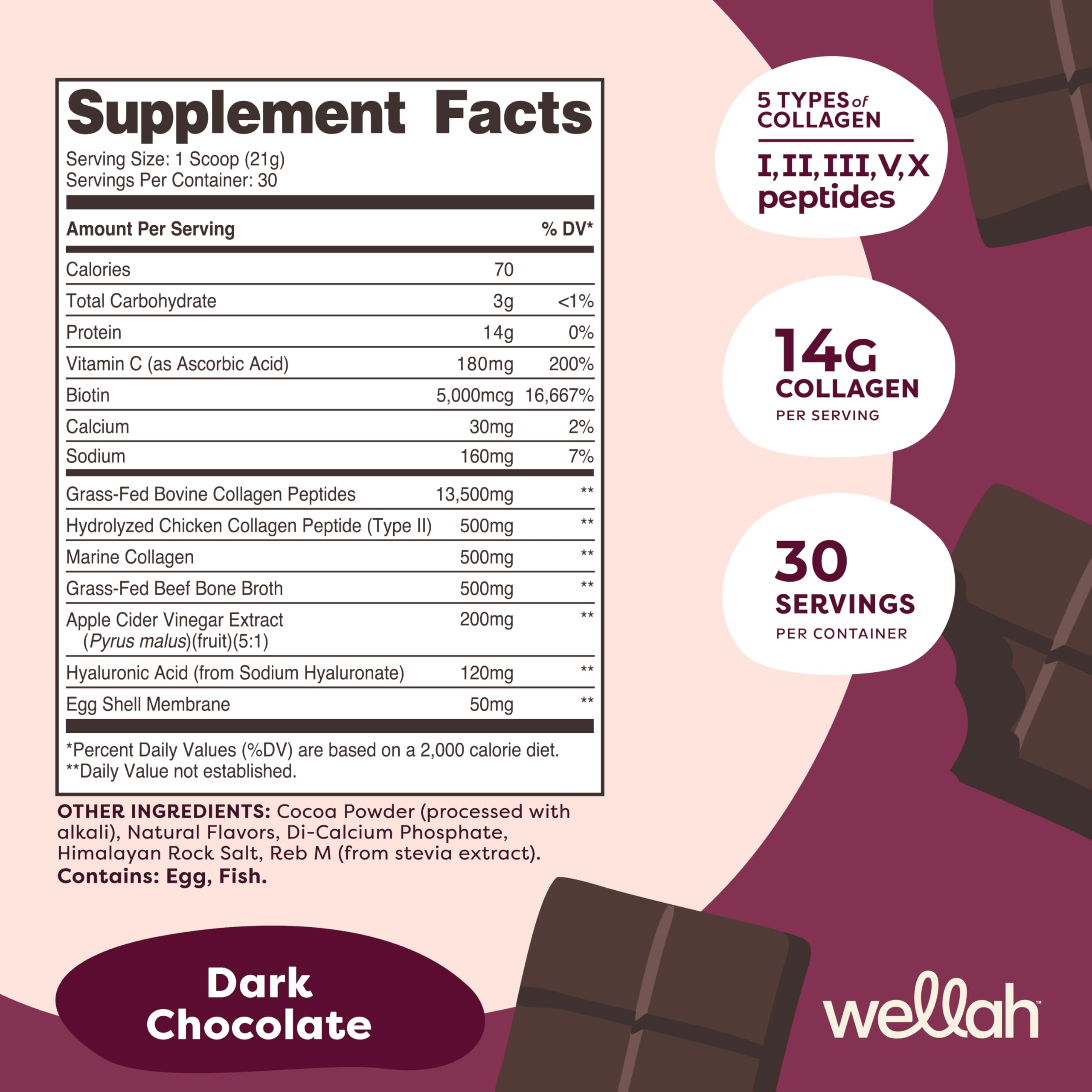 Wellah Afterglow, doseuse poudre chocolat noir, facilite le mélange quotidien.